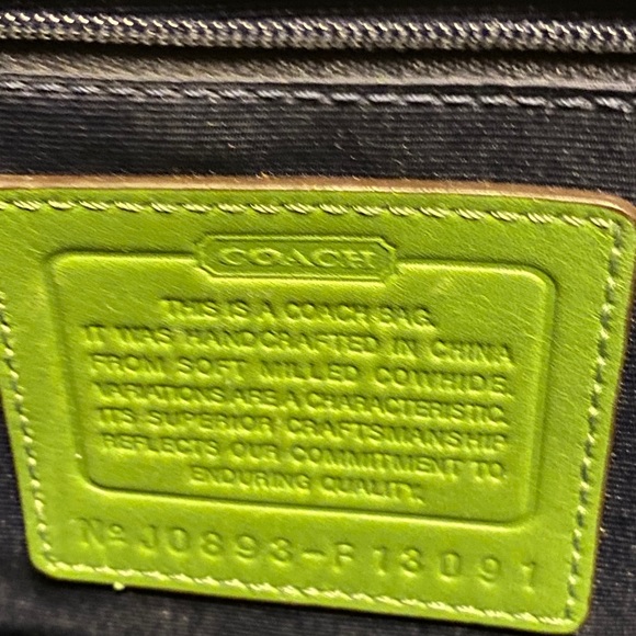 Coach Hamilton Satchel Handbag - Picture 14 of 14